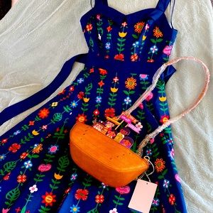Disney It’s a small world dress w matching purse